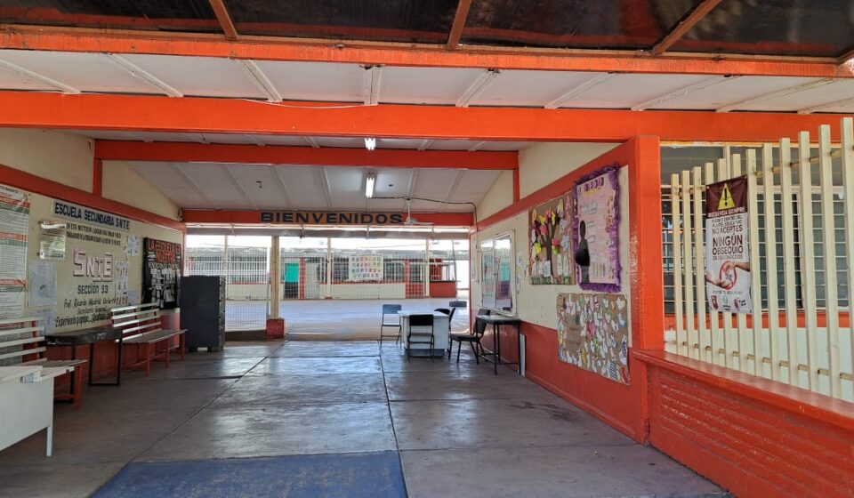 Escuela en centro de Sinaloa