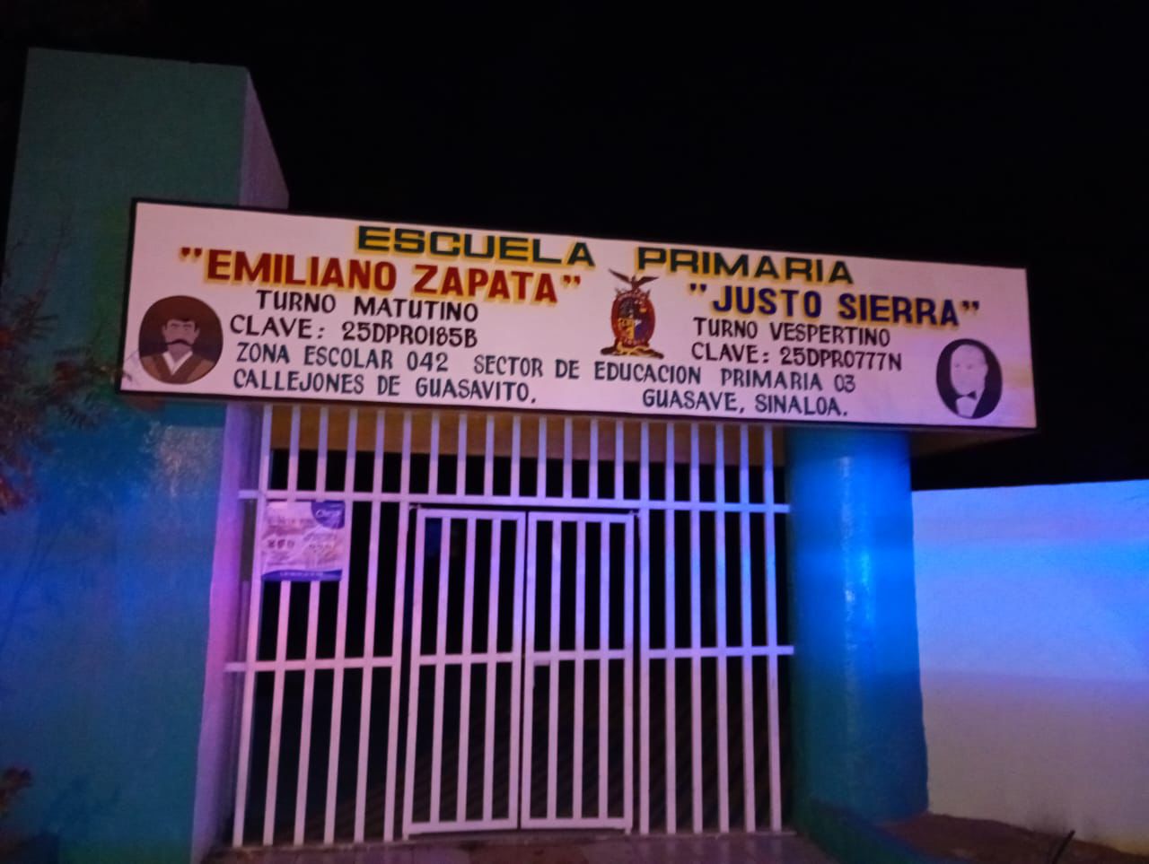 Escuela primaria en Guasave