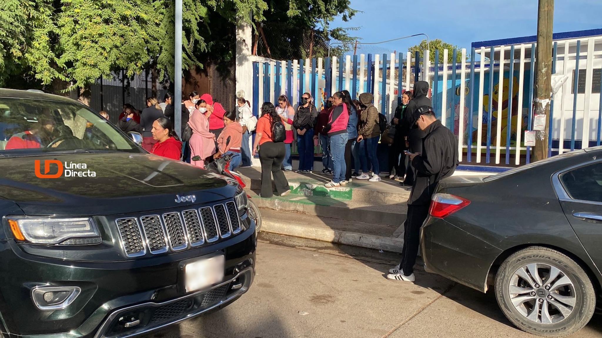 Instalaciones por fuera de la Estancia Infantil CANACINTRA