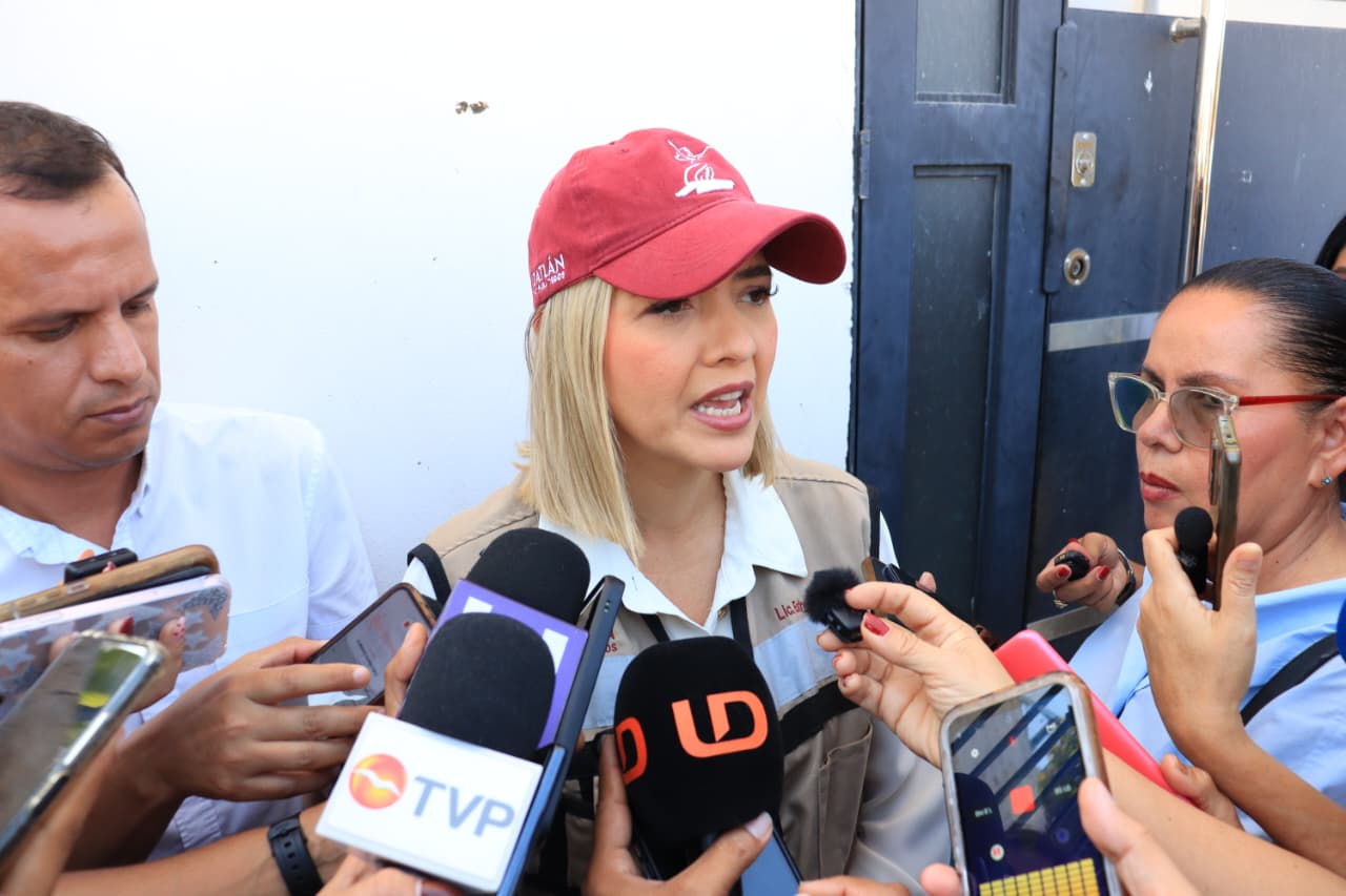 Presidenta municipal Mazatlán en entrevista
