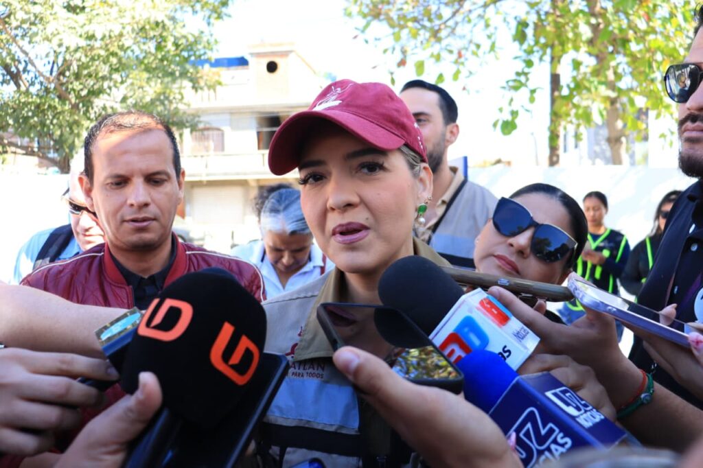 Estrella Palacios sobre seguridad en Mazatlán