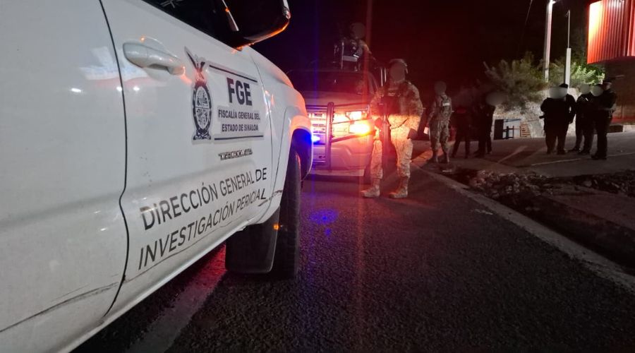Unidades y elementos de diferentes corporaciones policiacas desplegados