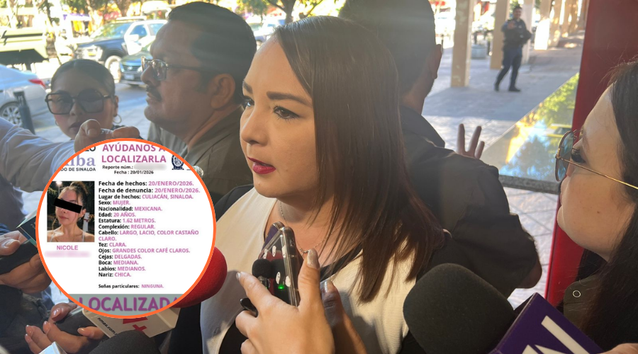 Claudia Zulema Sánchez Kondo, fiscal General de Sinaloa.