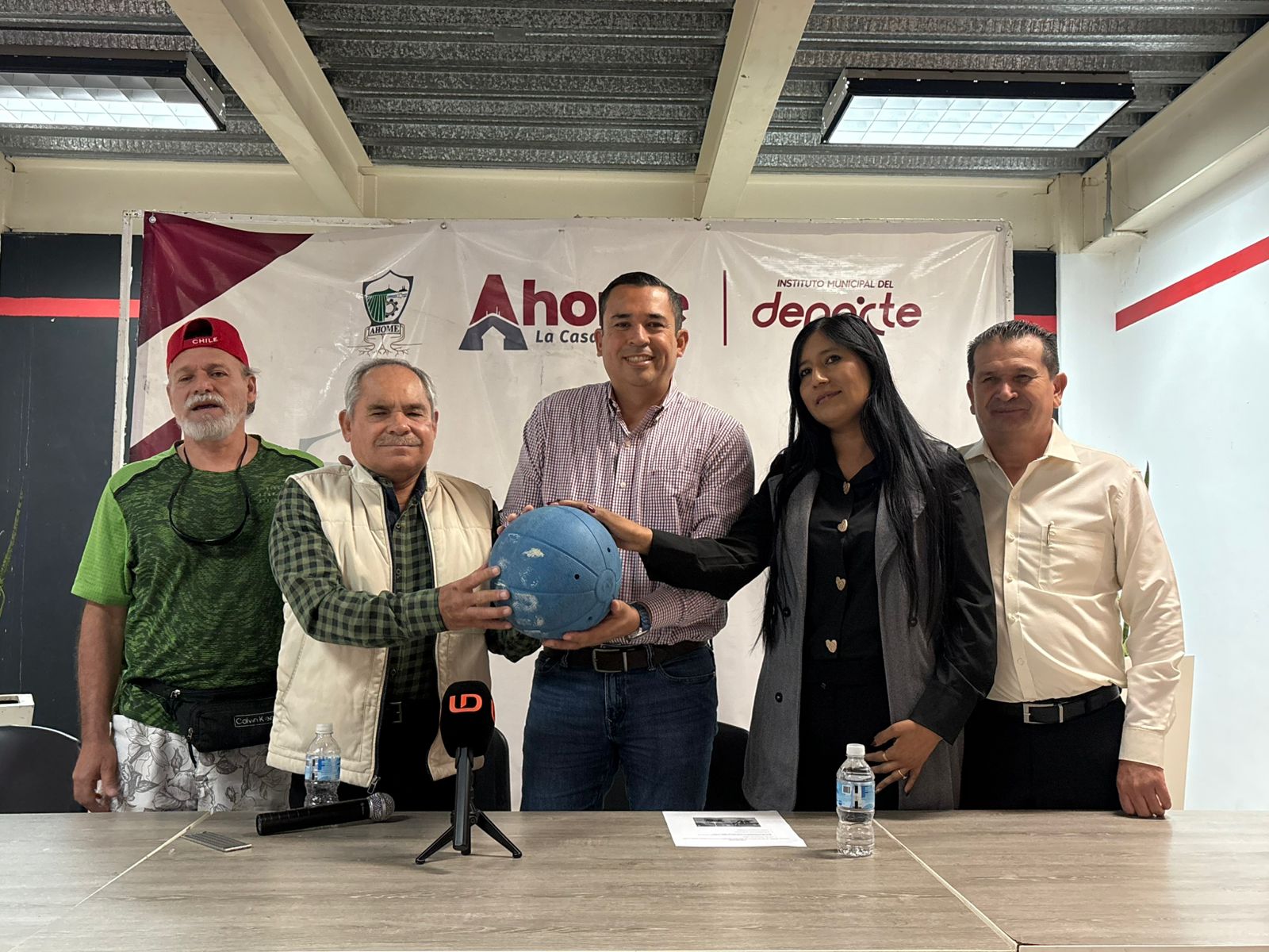 Conferencia de prensa de Golbol