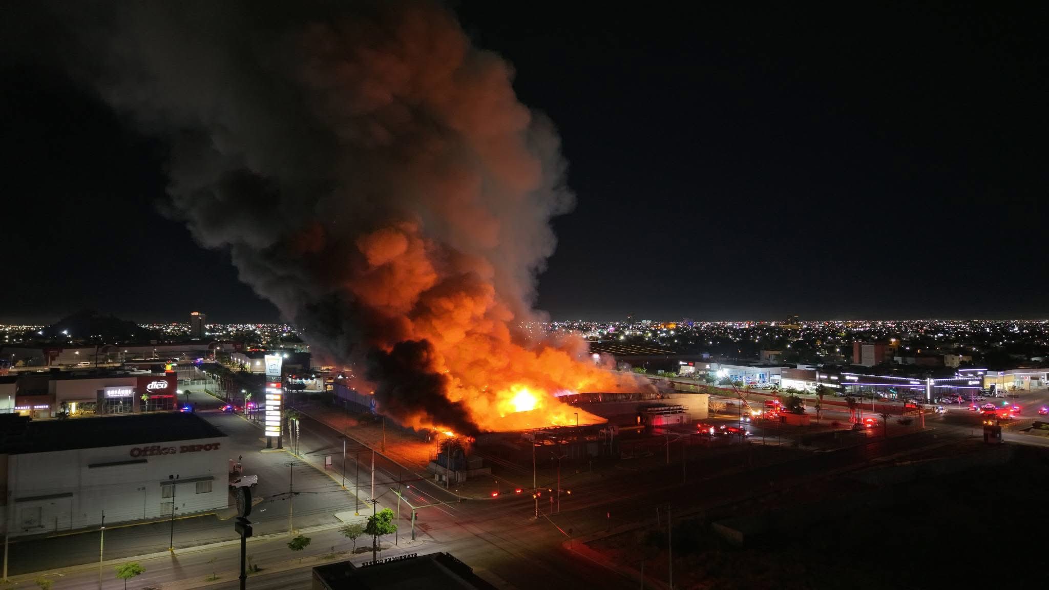 Incendio Sams