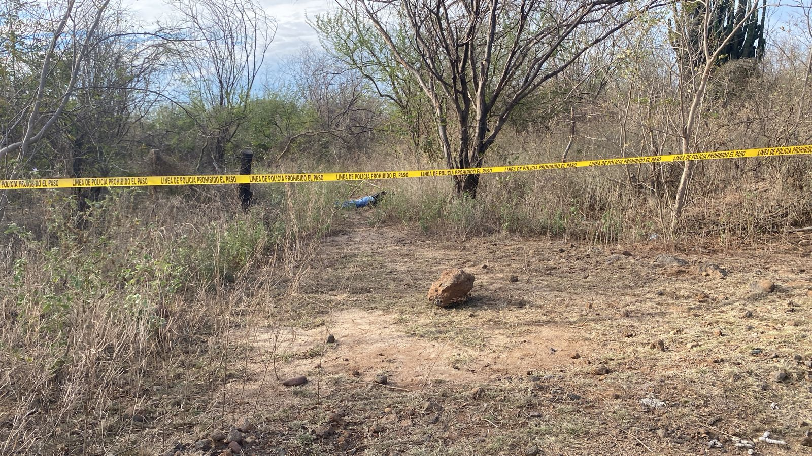 Localizan a una persona sin vida y con impactos de disparo de arma de fuego