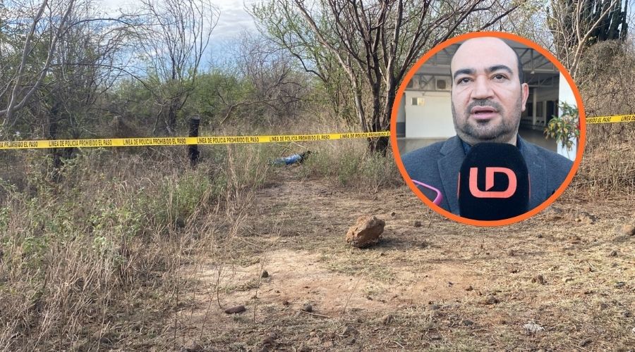 Cuerpo encontrado en un terreno