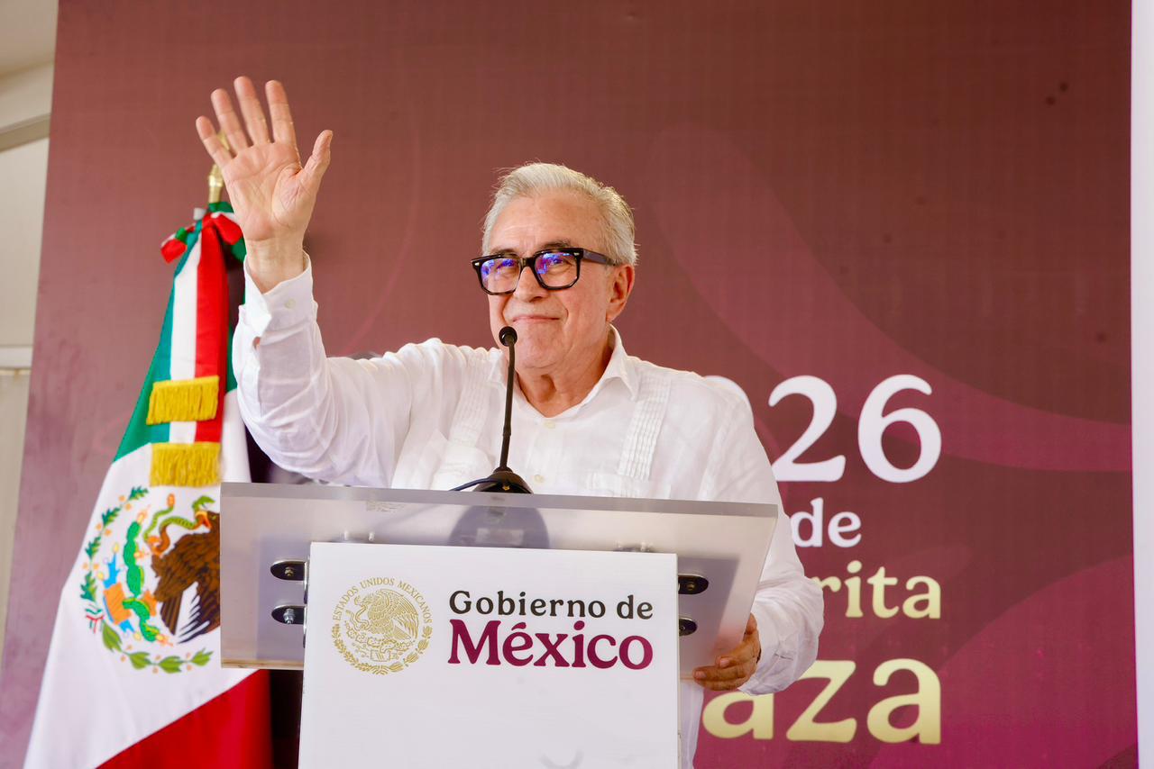 Rubén Rocha Moya, gobernador de Sinaloa.