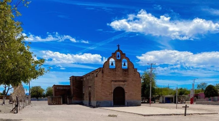 iglesia y centro ceremonial de Tehueco, El Fuerte