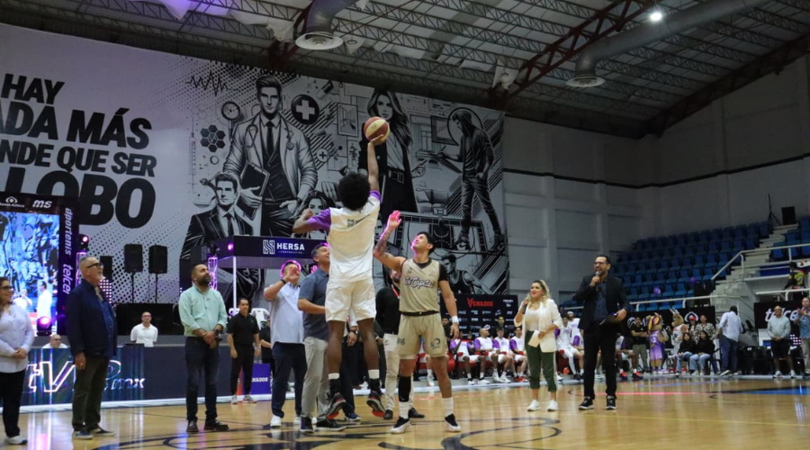 Inauguración de la Liga Mexicana de Basquetbol Cibacopa