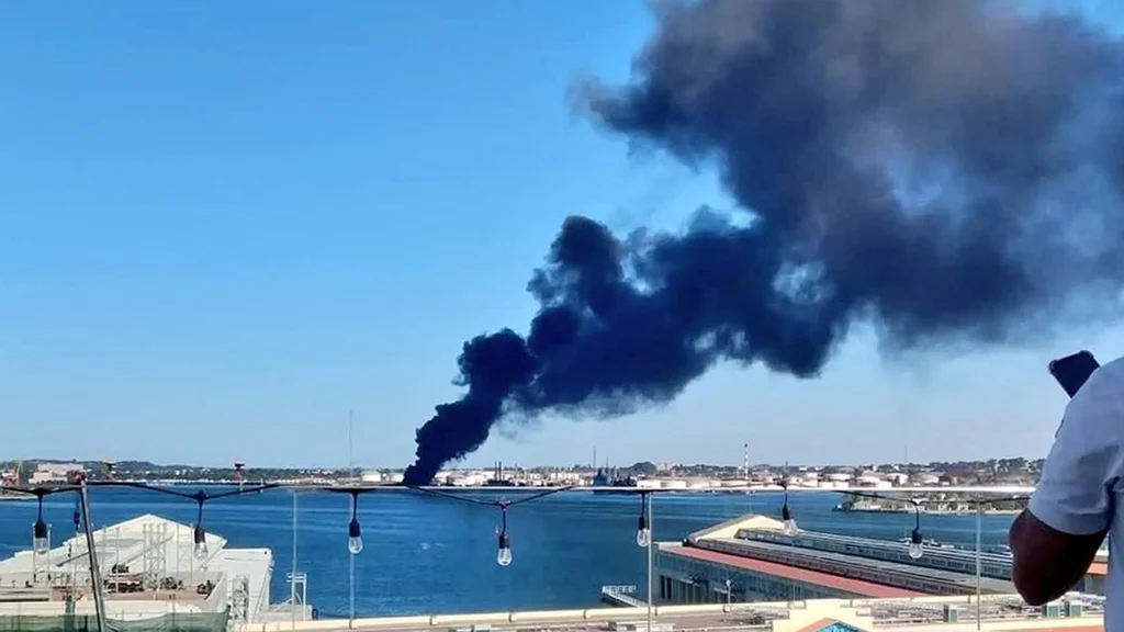 VIDEO: Se registra incendio de gran magnitud en refinería de La Habana, Cuba