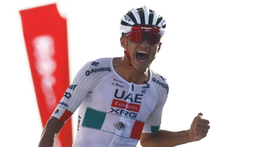 El ciclista mexicano Isaac del Toro