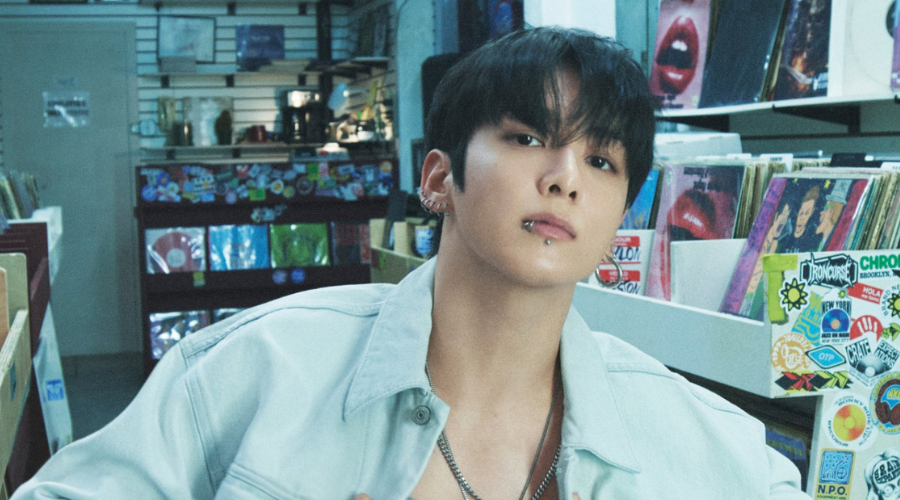 Jungkook de BTS en campaña para Calvin Klein.