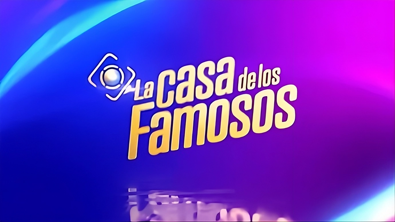 Flyer del reality show La Casa de los Famosos