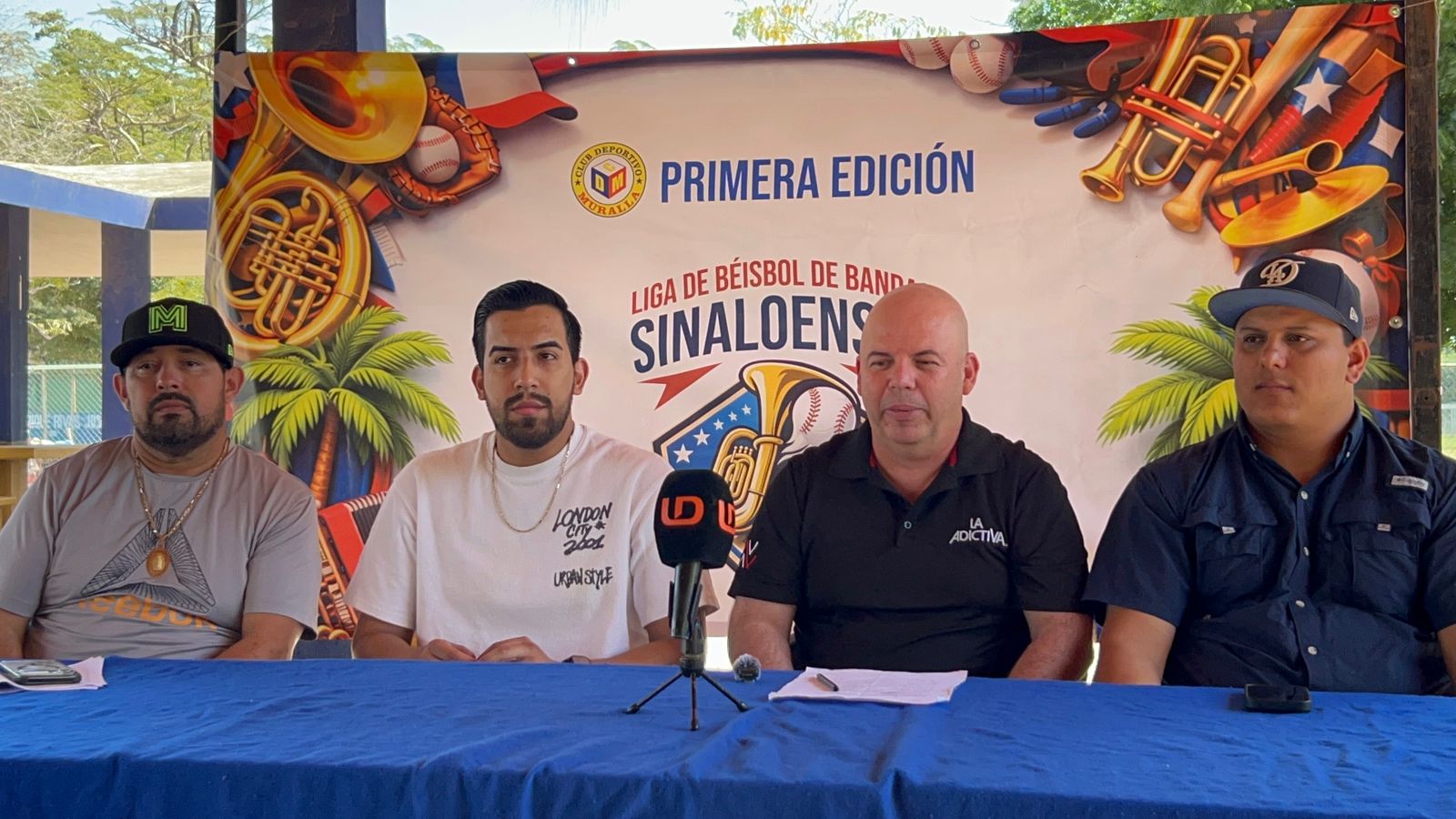 Conferencia de prensa de de la Liga de Beisbol Bandas Sinaloenses