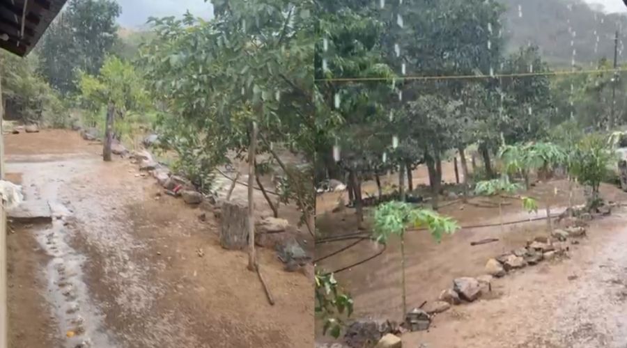Sierra de Sinaloa con lluvias