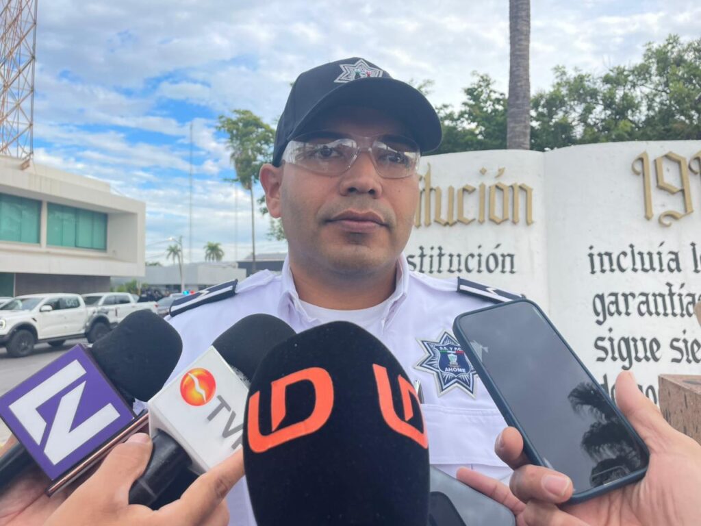Luis Geovanny Villegas Achoy, director de Tránsito Municipal de Ahome
