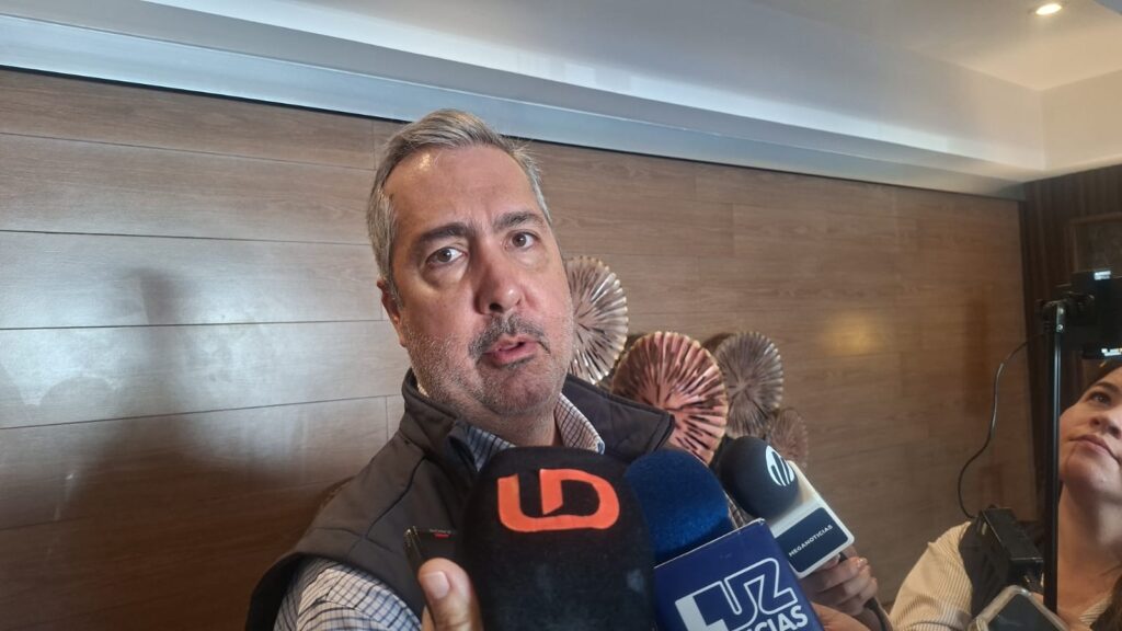 Luis Xavier Zazueta Ibarra, titular de la Asociación de Agricultores del Río Fuerte Sur (Aarfs).