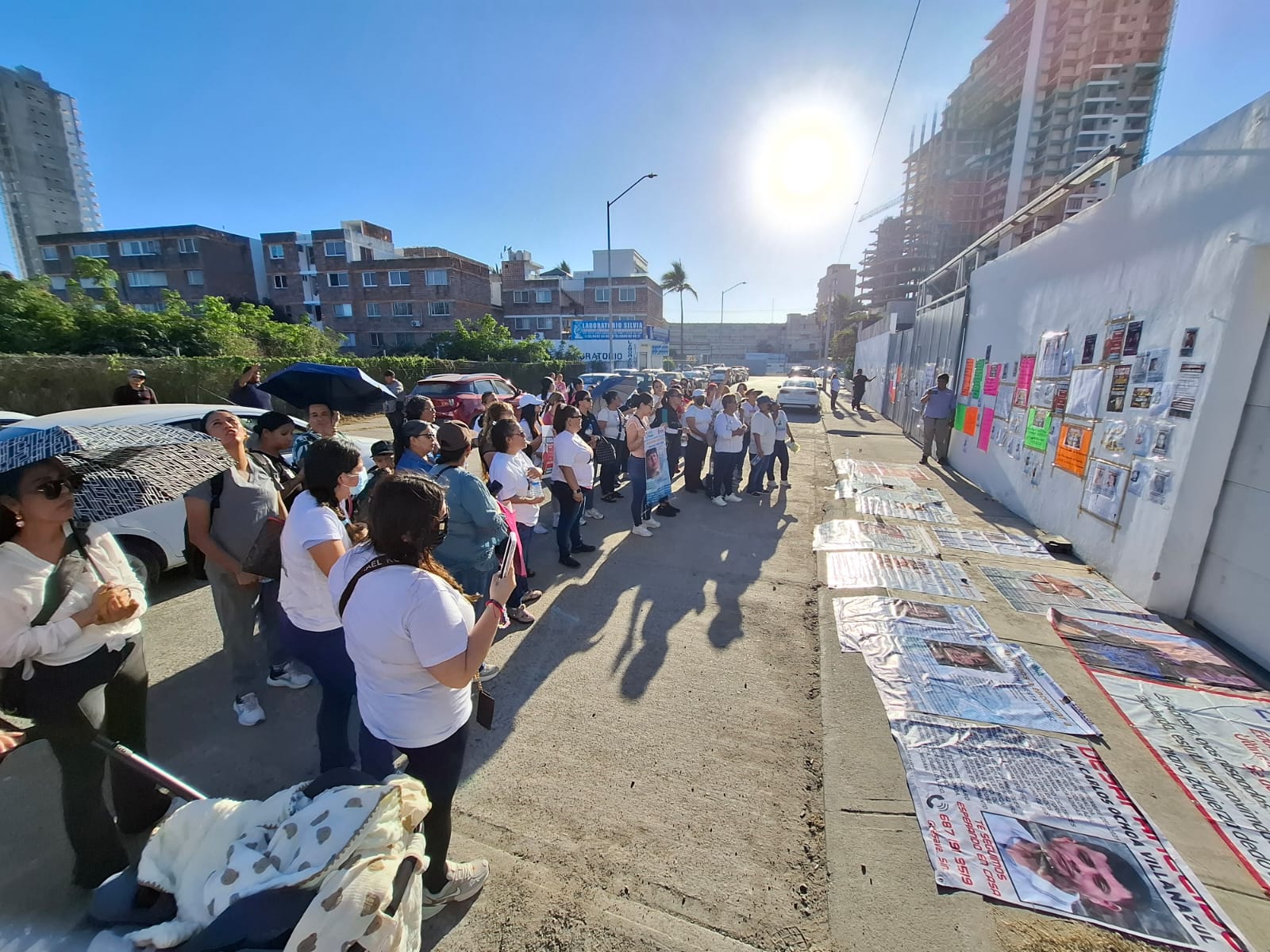 Manifestación en Mazatlán