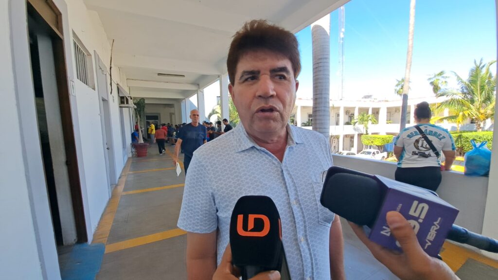 Marco Antonio Gordoa, dirigente del Sindicato de Músicos de Mazatlán