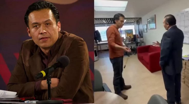 Marx Arriaga denuncia desalojo de sus oficinas en la SEP