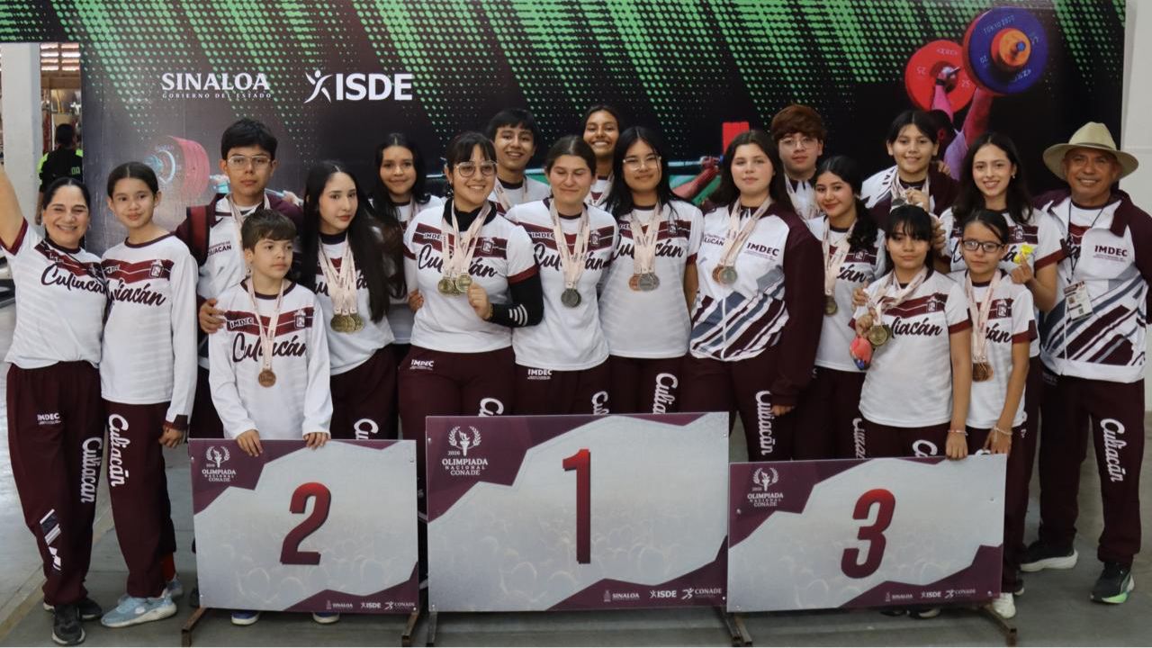 Medallistas sinaloenses de la Olimpiada Nacional 2026