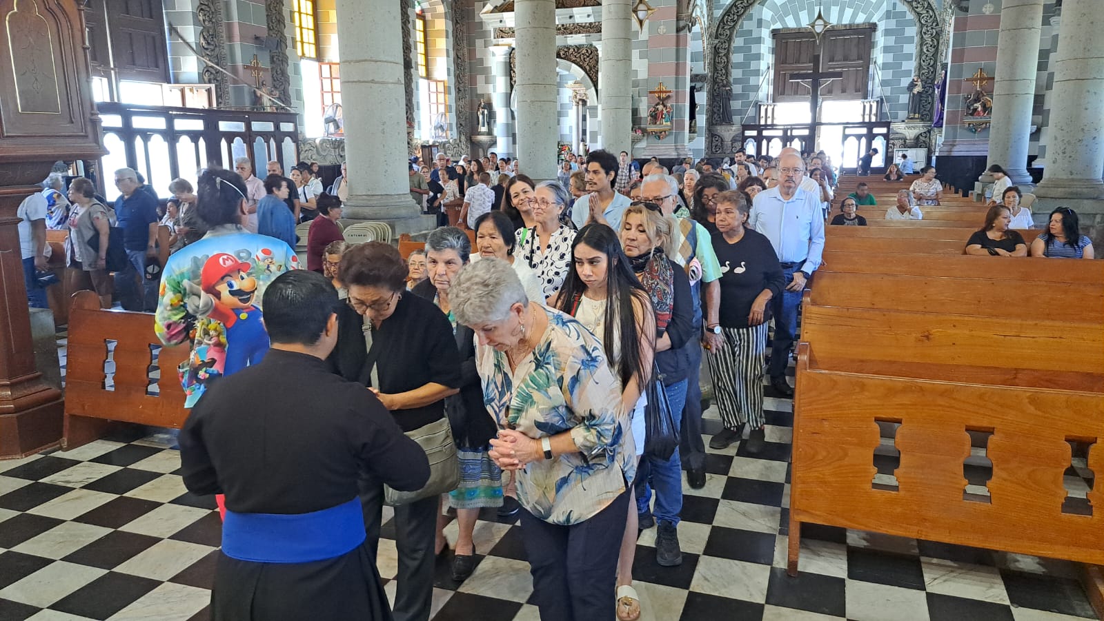 Miércoles de Ceniza en la Catedral Basílica de la Inmaculada Concepción.