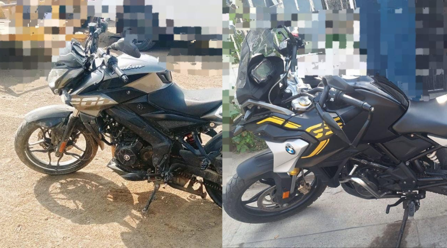 Motocicletas con reporte de robo recuperadas en Mazatlán.