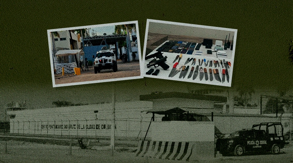 Un año de operativos en penales de Sinaloa.
