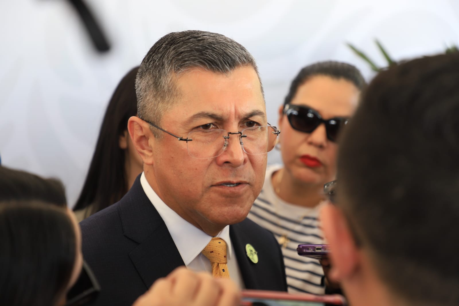 Óscar Rentería Schazarino, secretario de Seguridad en Sinaloa.