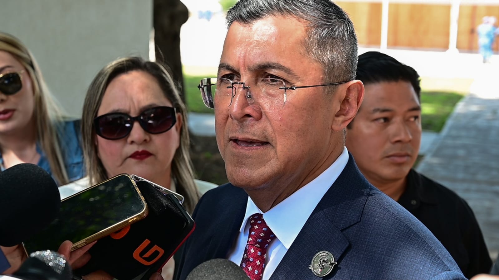 Óscar Rentería Schazarino, secretario de Seguridad en Sinaloa.
