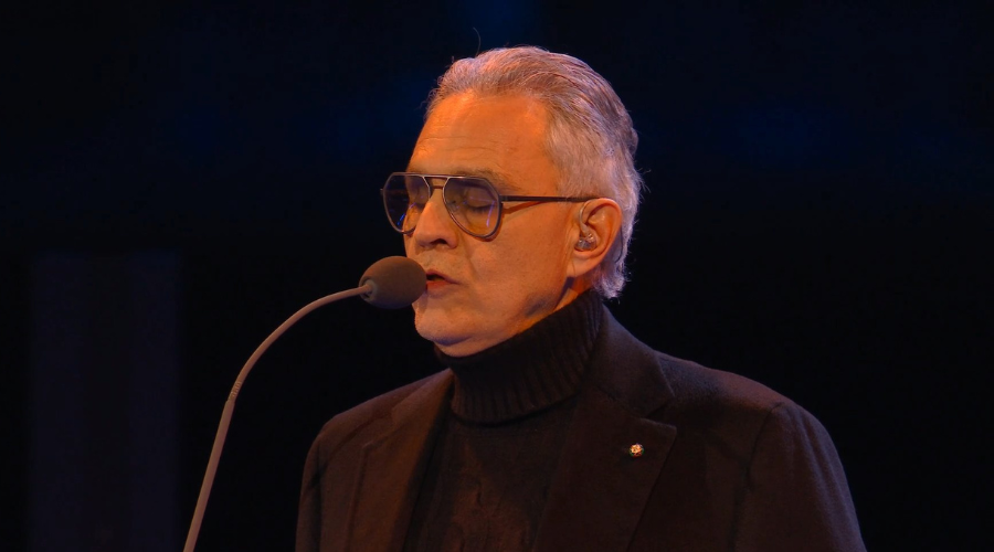 Andrea Bocelli en los Juegos Olímpicos de Invierno 2026.