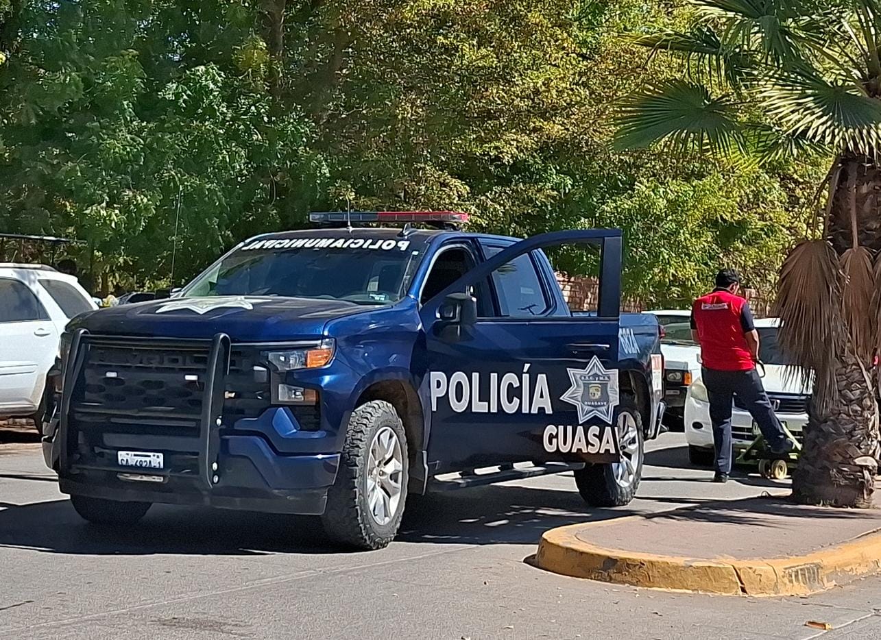 Patrulla de la policía Municipal de Guasave