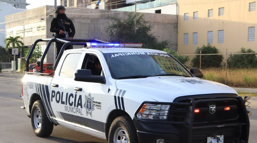 Unidad de la policía municipal de Mazatlán