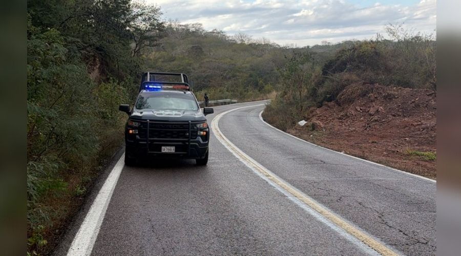 Unidad de la Policía Estatal en carretera