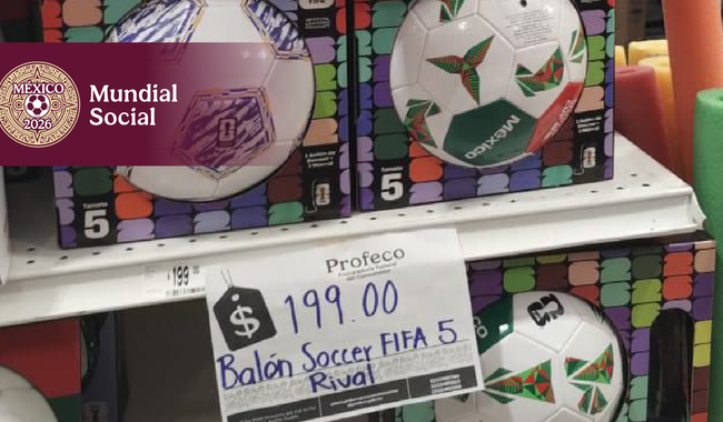 Profeco operativo por el Mundial 2026