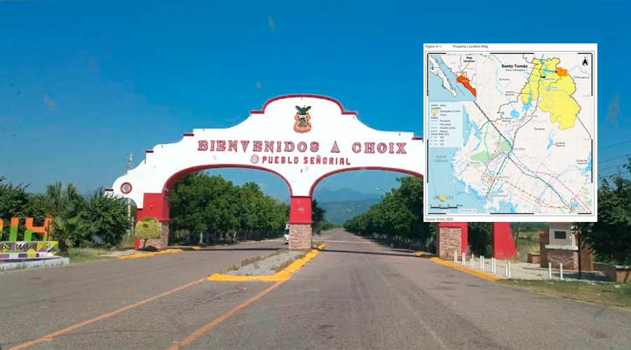 Proyecto minero de Choix sigue en pie