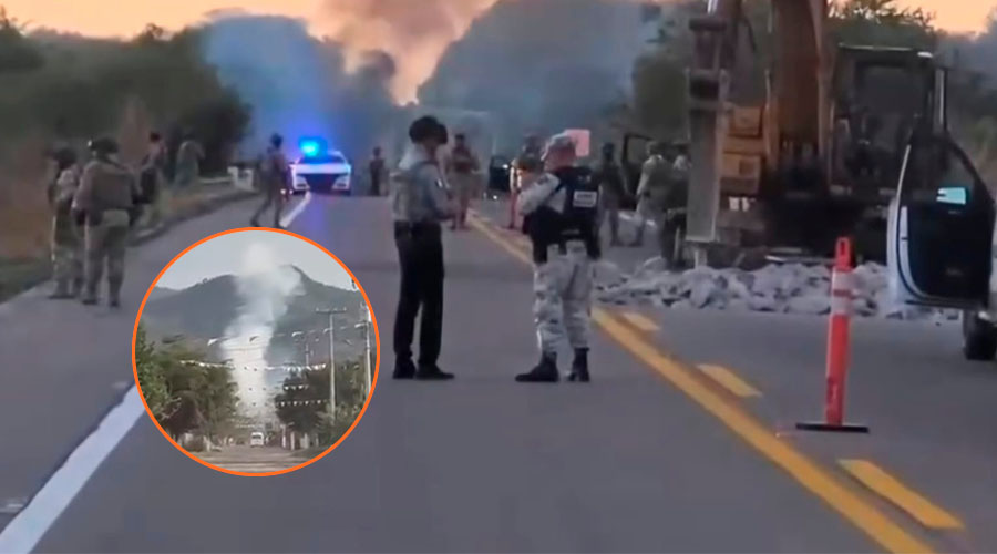Reportan explosiones cerca de Tecualilla, Escuinapa