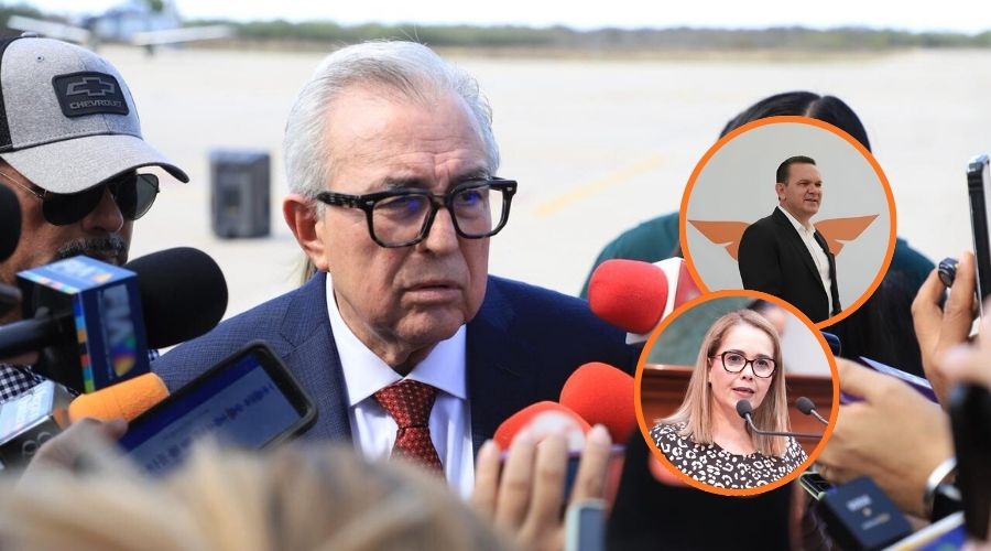 El gobernador de Sinaloa, Rubén Rocha Moya