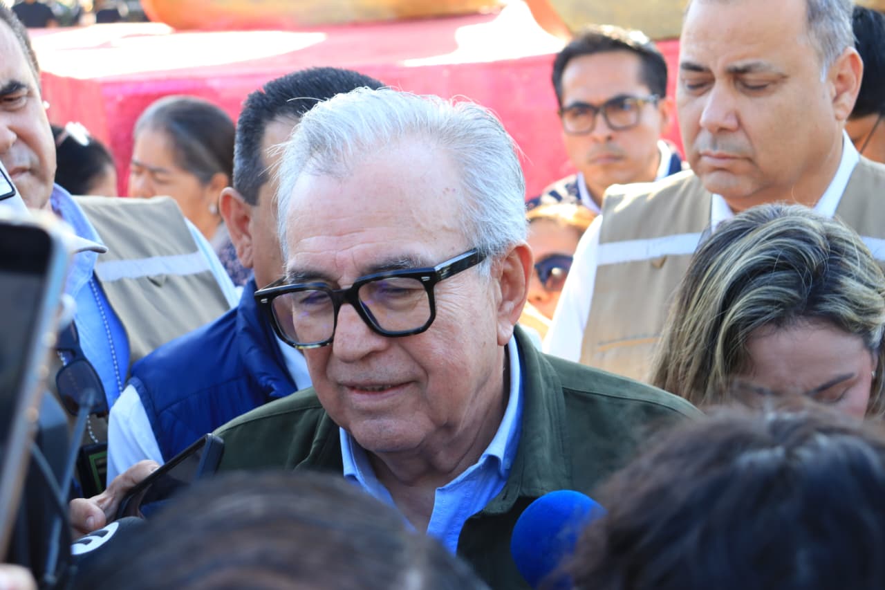 El gobernador de Sinaloa, Rubén Rocha Moya