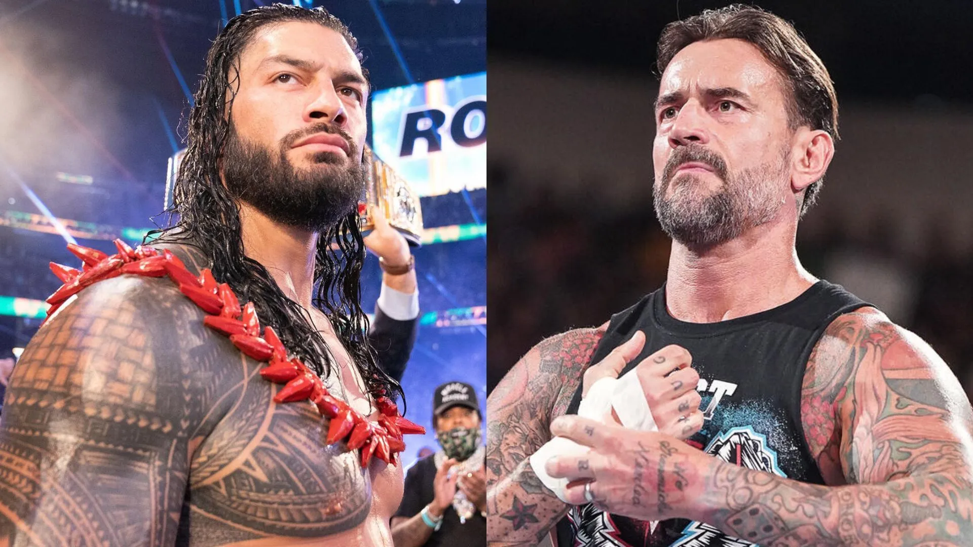 Roman Reigns y CM Punk