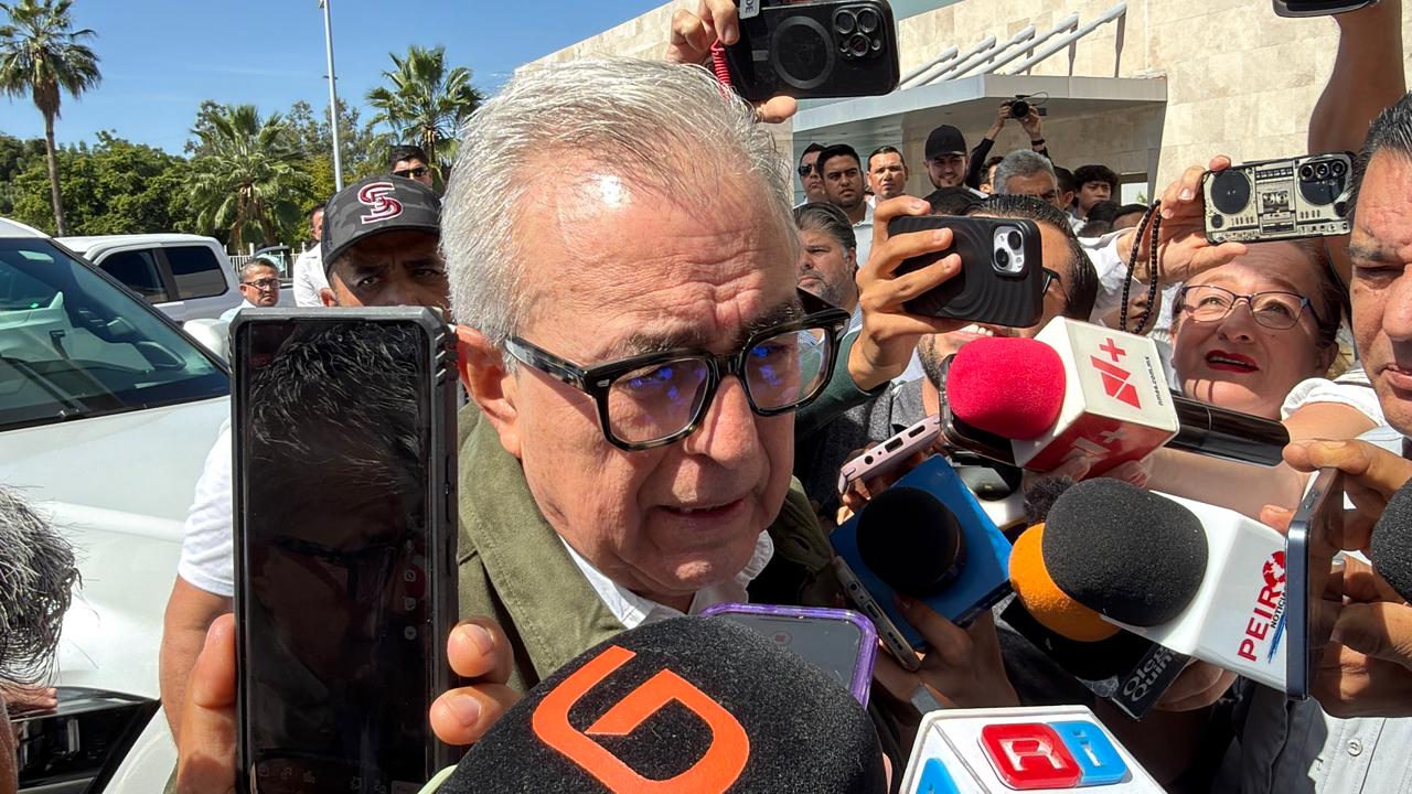 Rubén Rocha Moya, gobernador de Sinaloa.