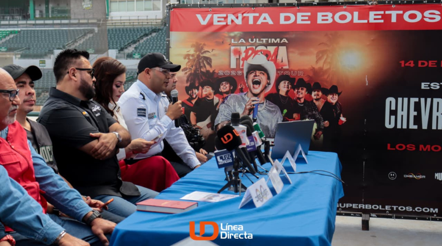 Rueda de prensa previo al concierto de Grupo Firme