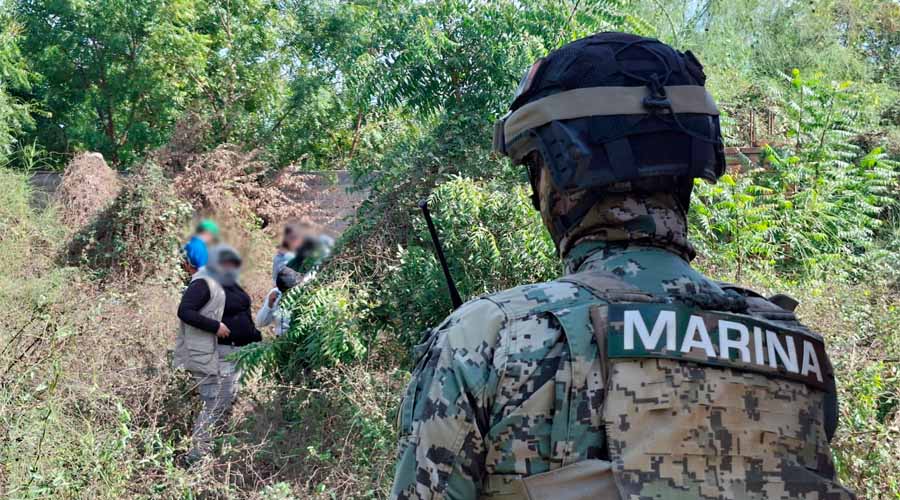 Sabuesos guerreras busca restos humanos