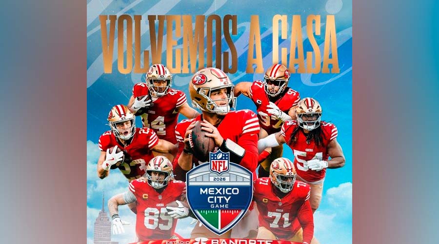 San Francisco 49ers volverá a México tras 4 años