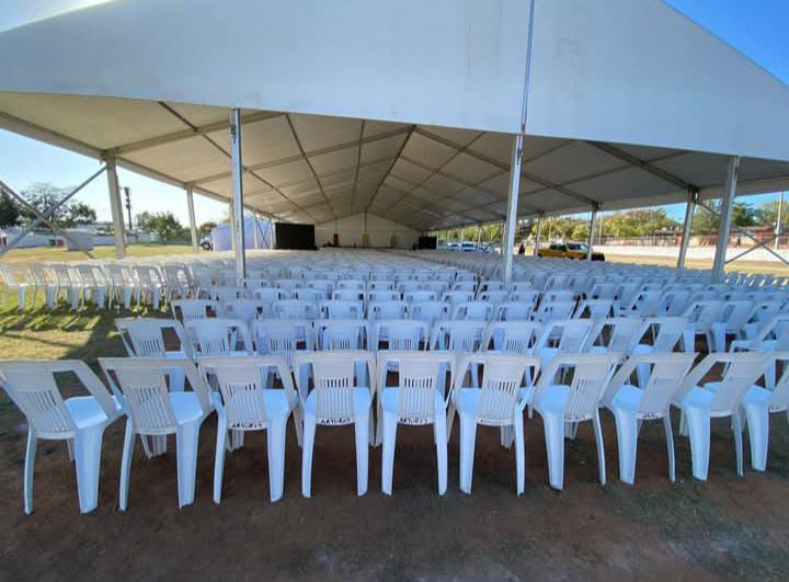 Habitantes del municipio de San Ignacio se preparan para el evento y visito de Claudia Sheinbaum