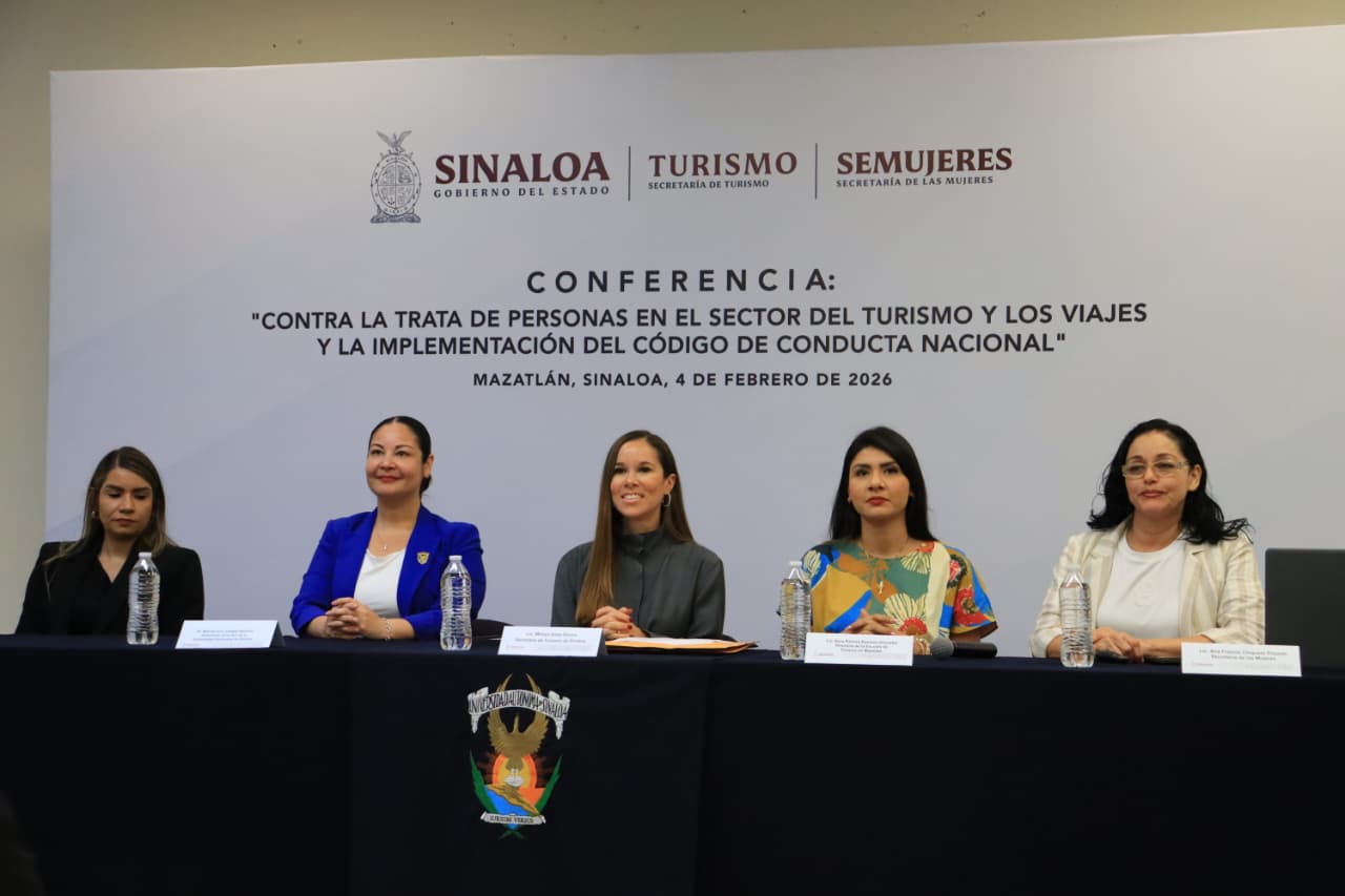 Conferencia “La Trata de Personas en el Sector Turístico y la Implementación del Código Conducta Nacional”.