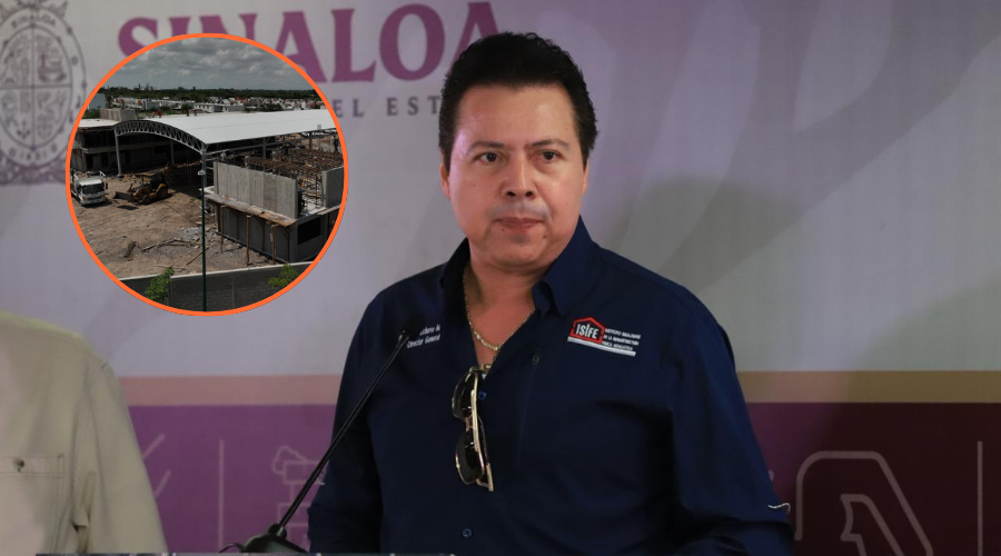 Hugo Echave Meneses, director del Instituto Sinaloense de la Infraestructura Educativa (Isife).
