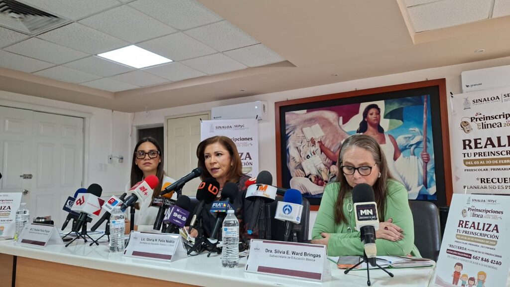 Las preinscripciones en línea de educación básica para el ciclo escolar 2026-2027 en Sinaloa arrancaron sin problemas