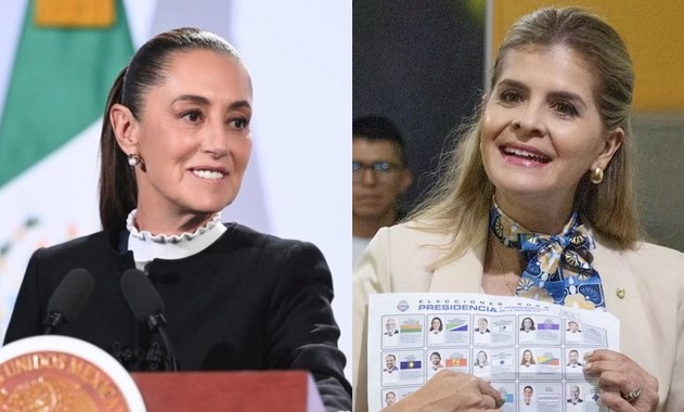 Sheinbaum felicita a Laura Fernández por su triunfo en las elecciones presidenciales de Costa Rica